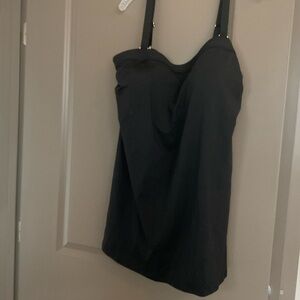 Land’s End Black Swim Dress in Size 18W New